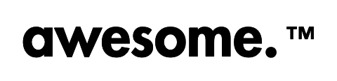 awesome. logo